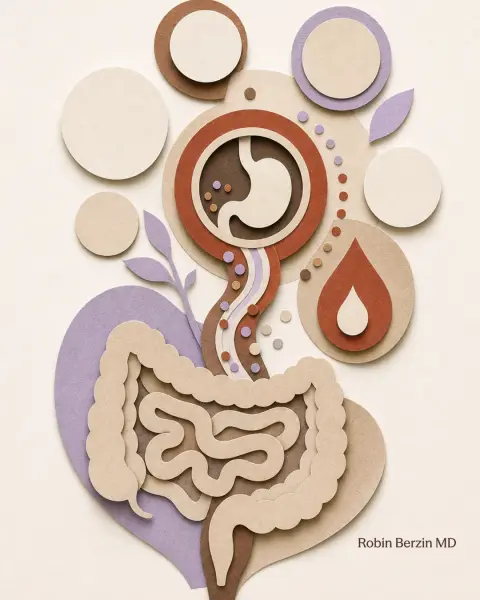 All your questions answered about Ozempic and GLP-1s editorial cut-paper collage illustration