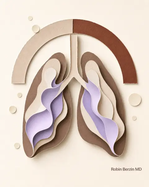 VO₂ max: If you only track one number for healthspan, make it this one editorial cut-paper collage illustration